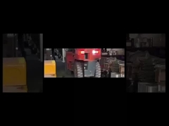 新しいシャトルオーブンは 梱包され運ばれます