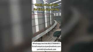 粘土レンガの移動式窯焼成は、さまざまな固形廃棄物原料に適しています